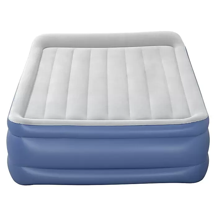 Bestway Luftbett Vento - L x B x H: 203 x 152 x 56 cm, Integrierte Luftpumpe - Ansicht von oben