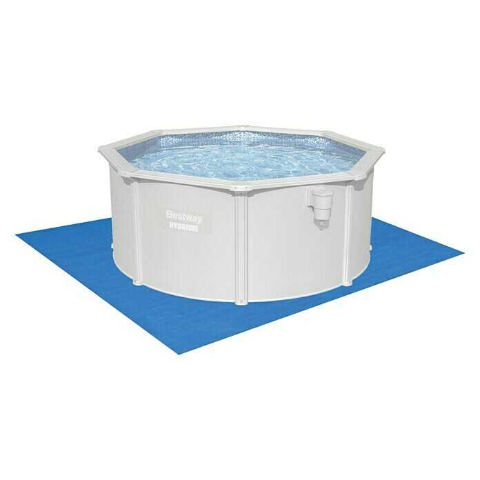 Bestway Opzetzwembad Hydrium Set 305 (Ø x h: 305 x 122 cm, Grijs, 7.630 l) | BAUHAUS