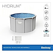 Bestway Opzetzwembad Hydrium Set 305 (Ø x h: 305 x 122 cm, Grijs, 7.630 l) | BAUHAUS