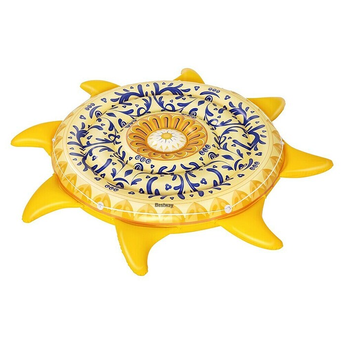 Bestway Plavalni otok Sunny Sicily  (Ø x V: 207 x 22 cm, Rumena) | 8308 - Aufblasartikel | ICIC - Pools / Whirlpools Zubehör | ICI - Pools & Zubehör | IC - Freizeit im Garten | I - Stadtgarten | BAUHAUS