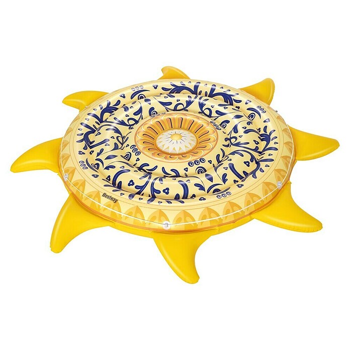 Bestway Zračni madrac na napuhavanje Sunny Sicily  (Ø x V: 207 x 22 cm) | BAUHAUS