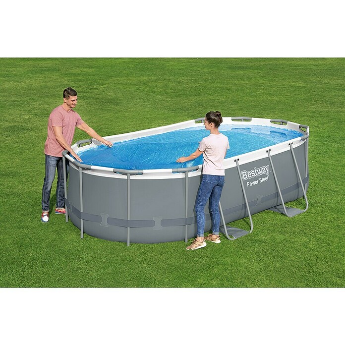 Bestway Solarna navlaka za bazen  (D x Š: 394 x 210 cm, Materijal: Plastika) | BAUHAUS
