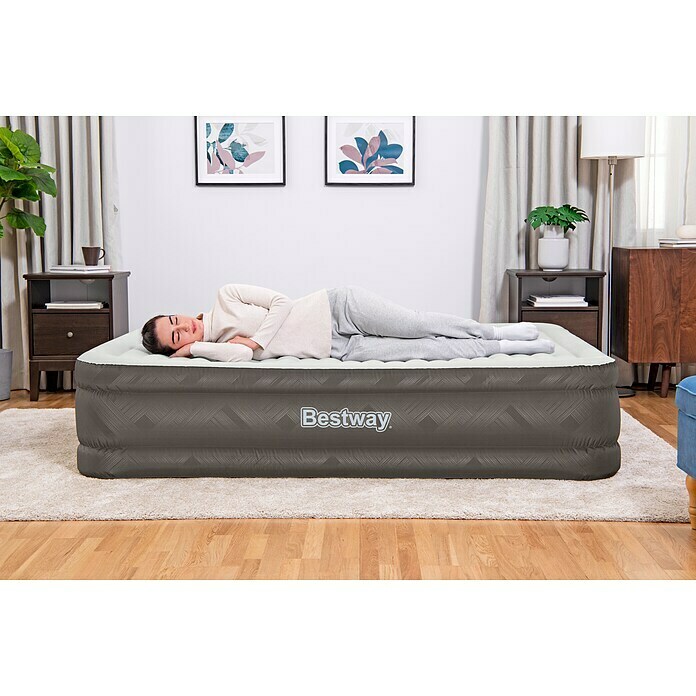 Bestway Luftbett Fortech (L x B x H: 203 x 152 x 46 cm, Integrierte Luftpumpe) | BAUHAUS