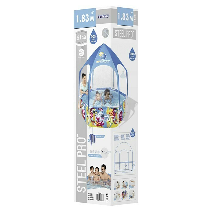Bestway Kinderzwembad Splash 'Shade Play Pool (183 x 51 cm) | BAUHAUS