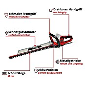 Einhell Power X-Change 18V Akku-Heckenschere GE-CH 18/60 Li-Solo (18 V, Ohne Akku, Schnittlänge: 60 cm) | BAUHAUS