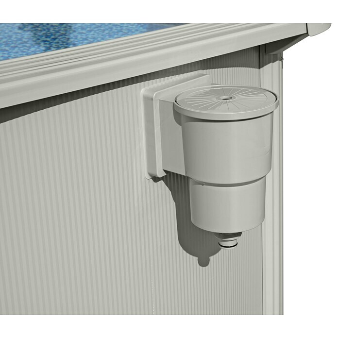 Bestway Opzetzwembad Hydrium Set 457 (Ø x h: 457 x 122 cm, Grijs, 17.430 l) | BAUHAUS