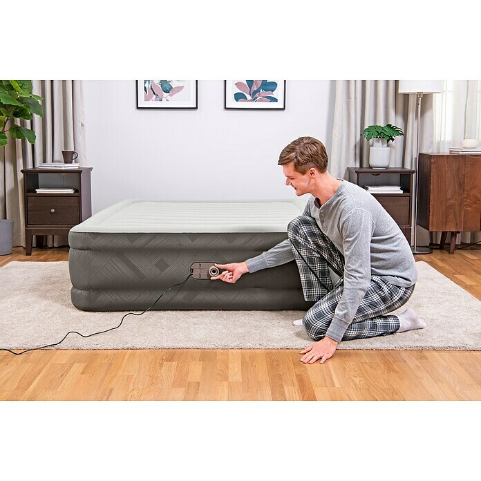 Bestway Luftbett Fortech (L x B x H: 203 x 152 x 46 cm, Integrierte Luftpumpe) | BAUHAUS