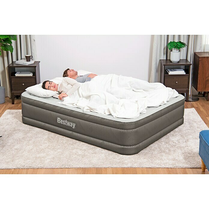 Bestway Luftbett Fortech (L x B x H: 203 x 152 x 46 cm, Integrierte Luftpumpe) | BAUHAUS