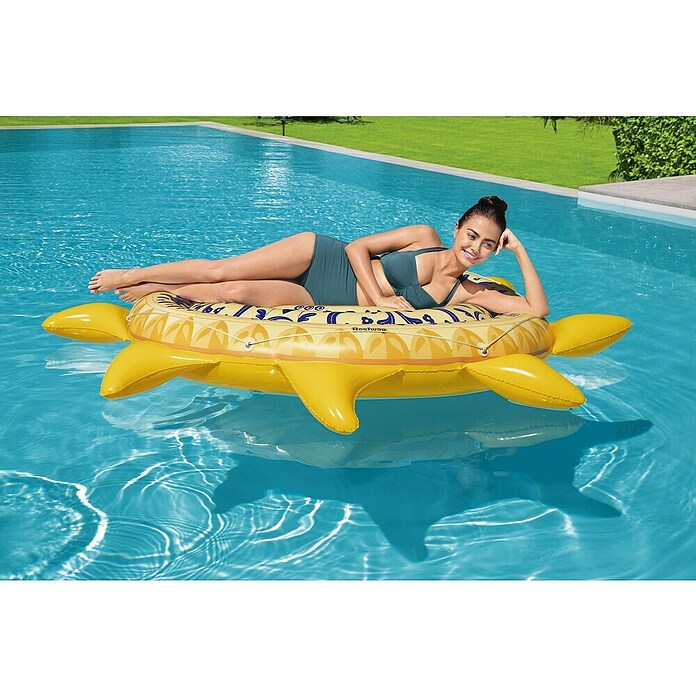 Bestway Plavalni otok Sunny Sicily  (Ø x V: 207 x 22 cm, Rumena) | 8308 - Aufblasartikel | ICIC - Pools / Whirlpools Zubehör | ICI - Pools & Zubehör | IC - Freizeit im Garten | I - Stadtgarten | BAUHAUS