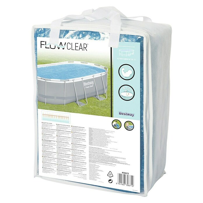 Bestway Solarna navlaka za bazen  (D x Š: 394 x 210 cm, Materijal: Plastika) | BAUHAUS