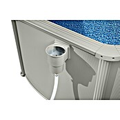 Bestway Opzetzwembad Hydrium Set 457 (Ø x h: 457 x 122 cm, Grijs, 17.430 l) | BAUHAUS