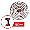 Einhell Power X-Change Akku-Bohrschrauber TC-CD 18/35 Li Kit (18 V, 1 Akku, 1,5 Ah, Leerlaufdrehzahl: 0 U/min - 550 U/min)
