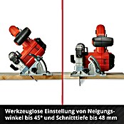 Einhell Power X-Change 18V Akku-Handkreissäge TE-CS 18/150 Li - Solo (18 V, Ohne Akku, Leerlaufdrehzahl: 4.200 U/min) | BAUHAUS