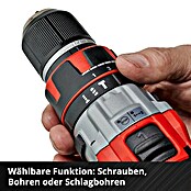 Einhell Power X-Change Akku-Schlagbohrschrauber TE-CD 18 Li-i BL (18 V, Li-Ionen, 2 Ah, 2 Akkus, Leerlaufdrehzahl: 0 U/min - 1.800 U/min)