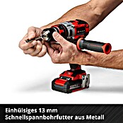 Einhell Power X-Change Akku-Schlagbohrschrauber TE-CD 18 Li-i BL (18 V, Li-Ionen, 2 Ah, 2 Akkus, Leerlaufdrehzahl: 0 U/min - 1.800 U/min)