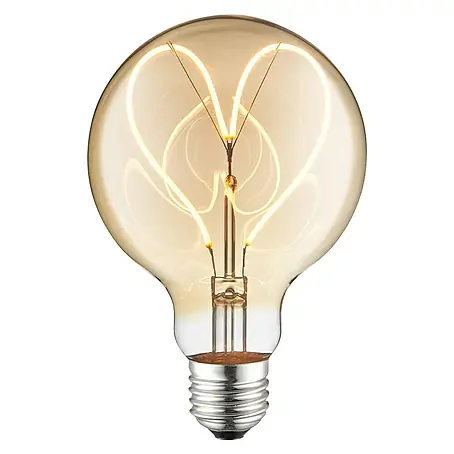 Home Sweet Home  LED-Lampe Heart Vintage Globe-Form E27