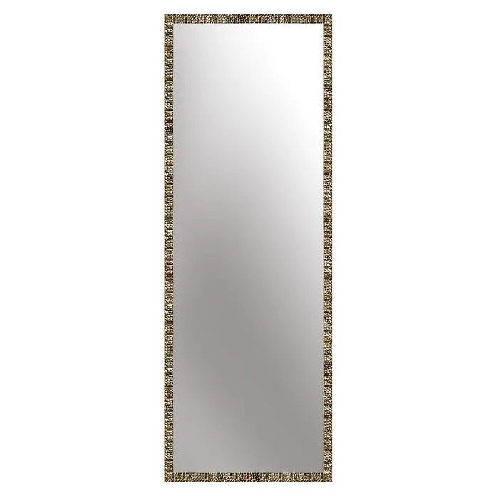 Rahmenspiegel Florentina - 50 x 150 cm, Bronze, Kunststoff - Eleganter, rechteckiger Spiegel mit einem verzierten Rahmen, der jedem Raum einen Hauch von Stil verleiht. Ein dekoratives und funktionales Accessoire.
