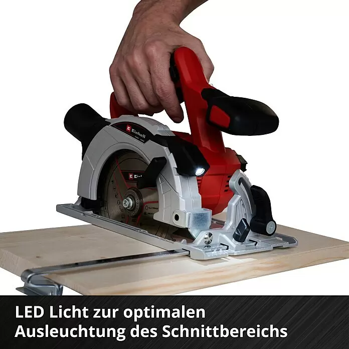Einhell Power X-Change 18V Akku-Handkreissäge TE-CS 18/150 Li - Solo18 V, Ohne Akku, Leerlaufdrehzahl: 4.200 U/min