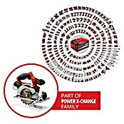 Einhell Power X-Change 18V Akku-Handkreissäge TE-CS 18/150 Li - Solo (18 V, Ohne Akku, Leerlaufdrehzahl: 4.200 U/min) | BAUHAUS