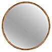 Rahmenspiegel Mauro (Durchmesser: 40 cm, Braun) | BAUHAUS