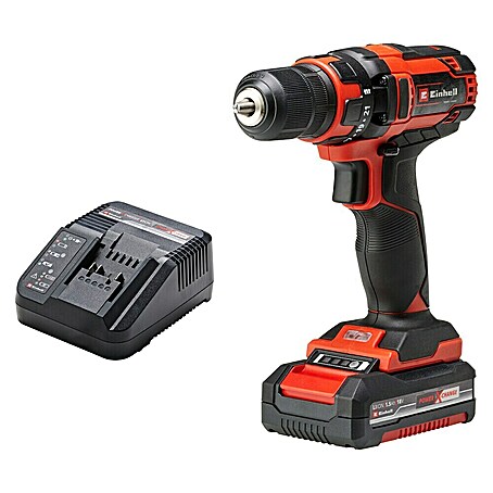 Einhell Power X-Change 18V Akku-Bohrschrauber TC-CD 18/35 (18 V, 1 Akku, 1,5 Ah, 35 Nm)