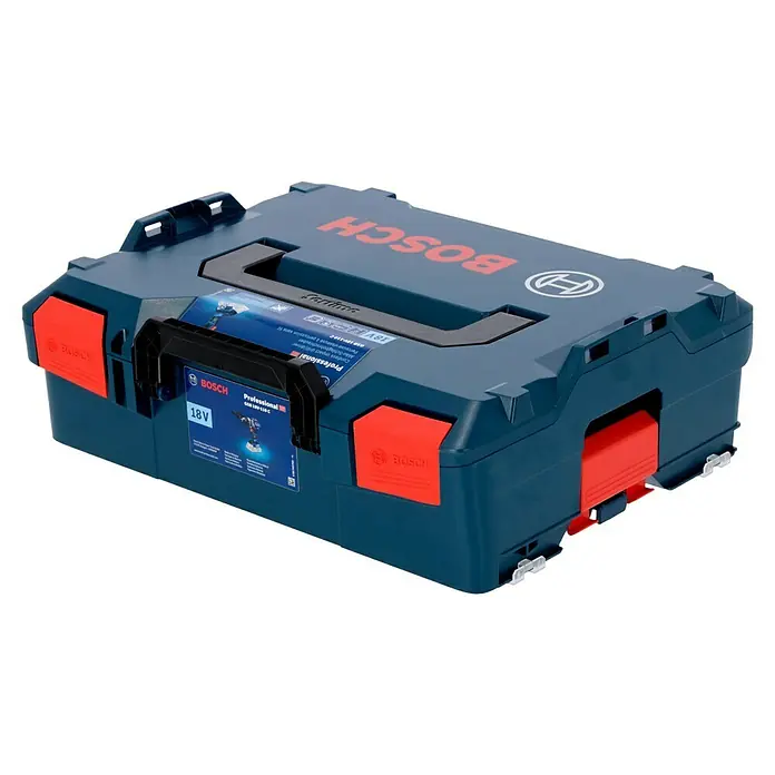 Bosch Professional AMPShare 18V Akku-Schlagbohrschrauber GSB 18V-110 C - 18 V, Ohne Akku, 110 Nm, Inkl. Koffer - Bosch Professional Werkzeugkoffer aus robustem Material für den sicheren Transport und die Aufbewahrung von Werkzeugen.