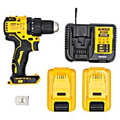 Dewalt Akku-Bohrschrauber DCD708D2T (18 V, 2 Akkus, 3 Ah, Leerlaufdrehzahl: 0 U/min - 1.650 U/min)