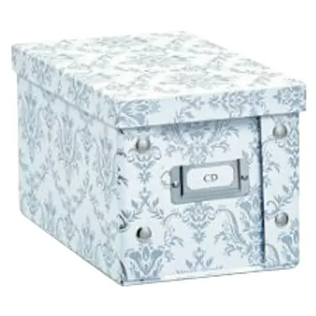 Zeller Present  Caja de almacenaje para CDs Vintage