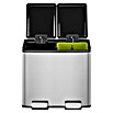 Vepa Bins Treteimer Essential (20 l, Edelstahl, Mattsilber) | BAUHAUS