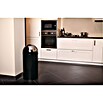 Vepa Bins Standard Mülleimer Pushcan (40 l, Metall, Schwarz) | BAUHAUS