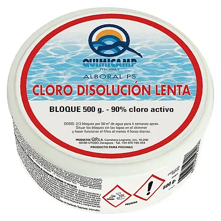 Quimicamp  Pastillas de cloro lento