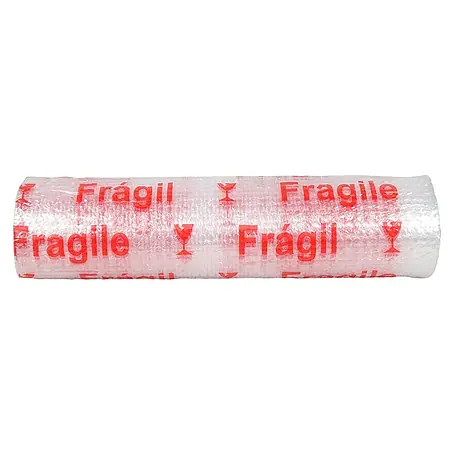 Plástico de burbujas Frágil