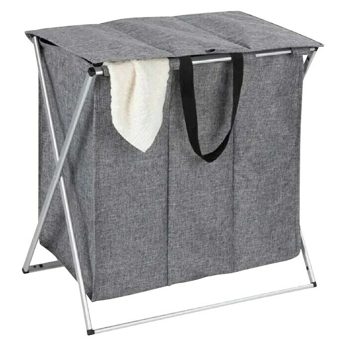 Wenko Košara za perilo  (Do x Š x V: 38 x 57 x 57 cm) | Koši za perilo | Koši za shranjevanje perila | Kopalniška oprema | Kopalnica in sanitarije | Izdelki | BAUHAUS