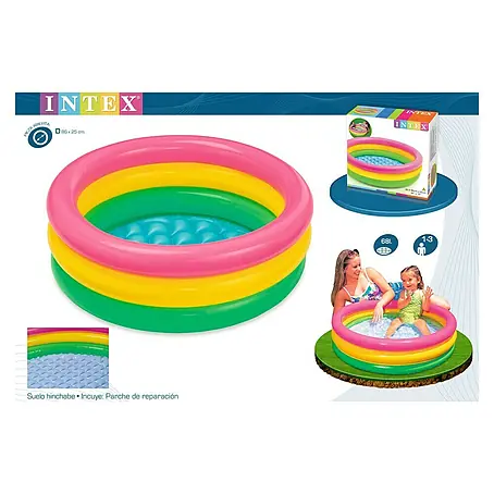 Intex  Piscina hinchable Sunset