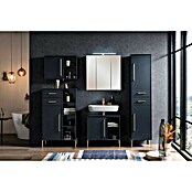 Schildmeyer Kent Highboard (67,1 x 33,1 x 117,4 cm, Nachtblau, Matt) | BAUHAUS