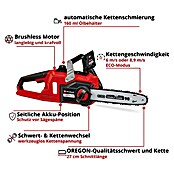 Einhell Power X-Change 18V Akku-Kettensäge FORTEXXA 18/30 (18 V, Li-Ionen, Ohne Akku, Schwertlänge: 30 cm) | BAUHAUS