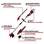 Einhell Power X-Change 18V Maschinenpaket (Multigartengerät GE-LM 36/4in1 Li-Solo + Starter-Kit (-50%)) | BAUHAUS