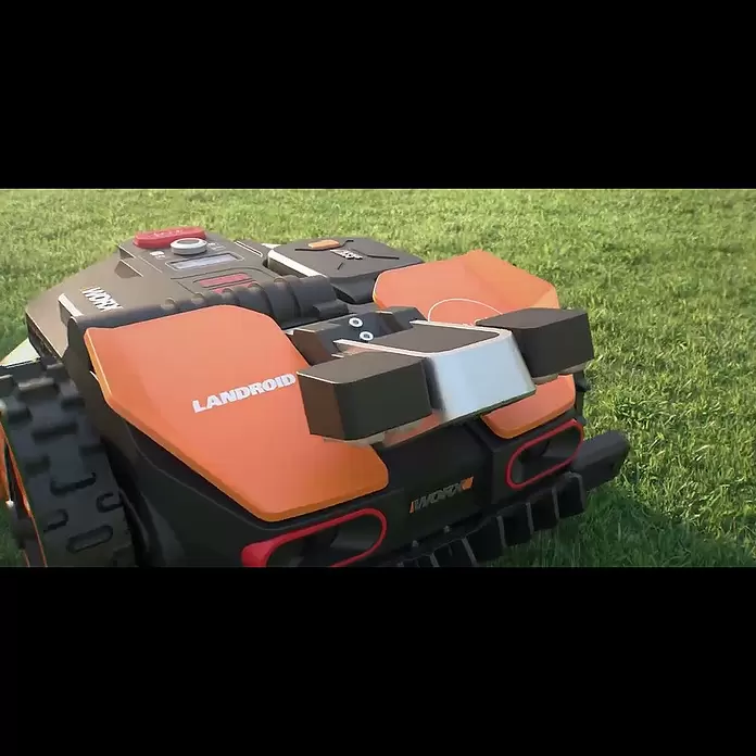 Worx PowerShare 20V Mähroboter Landroid Vision L1300 - 1.300 m², Schnittbreite: 22 cm, Kamera-gestützte Navigation - LANDROID VISION