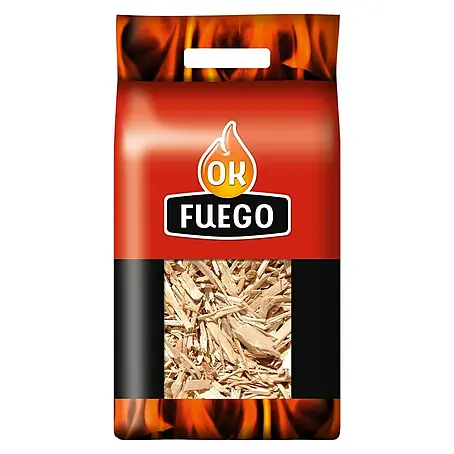 Ok Fuego  Astillas de madera encendido rápido