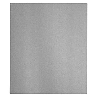 Metzler Briefkasten (Stahl, L x B x H: 10 x 35,5 x 43,5 cm, Grau-Aluminium)
