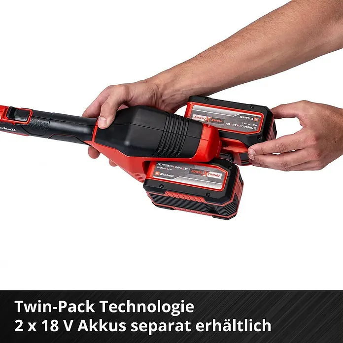 Einhell Power X-Change 18V Akku-Rasentrimmer GE-CT 36/30 Li E-Solo - 36 V, Ohne Akku - Akkubetriebenes Gartengerät von Einhell mit zwei 18V Akkus, die separat erhältlich sind.