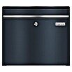 Metzler Wandbriefkasten BK212 (L x B x H: 11,6 x 39 x 34,3 cm, Anthrazit, Edelstahl, Posthaltebügel) | BAUHAUS