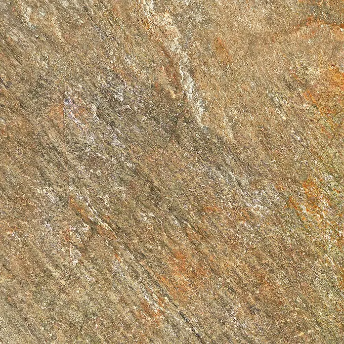 Terrassenfliese Piazza 2.0 - 59,7 x 59,7 x 2 cm, Mehrfarbig, Matt - Detailaufnahme einer beigen Steinplatte mit auffälliger Maserung und Textur, ideal für hochwertige Boden- und Wandbeläge.