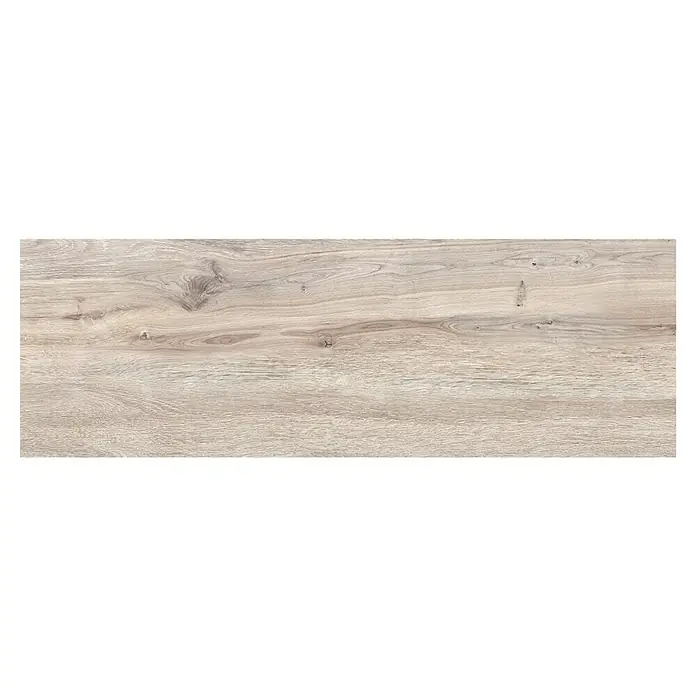 Terrassenfliese Garden Lightbrown 2.0 - 39,7 x 119,7 x 2 cm, Hellbraun, Matt - Ein detailreiches Bild einer hellen Holzoberfläche, die die Maserung und Textur des Holzes hervorhebt, ideal für Designprojekte.