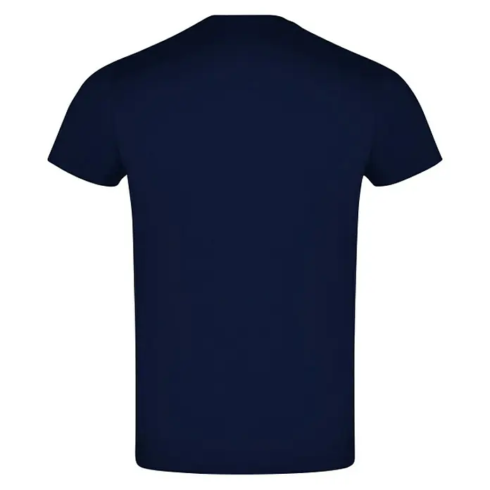 Camiseta Atomic - 4 XL, Azul, 85% algodón / 15% viscosa - Camiseta azul oscuro de tejido suave, ideal para el día a día y actividades de ocio cómodas. Versátil y sencilla.