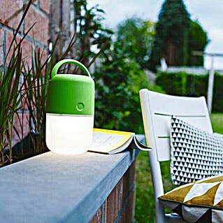Lutec Lámpara solar LED Bump (Verde, Altura: 19,6 cm, LED)