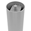 Element System Möbelfuß-Set Toskana (Ø x L: 60 x 700 mm, Weiß/Aluminium, Traglast: 75 kg, 4 Stk.)