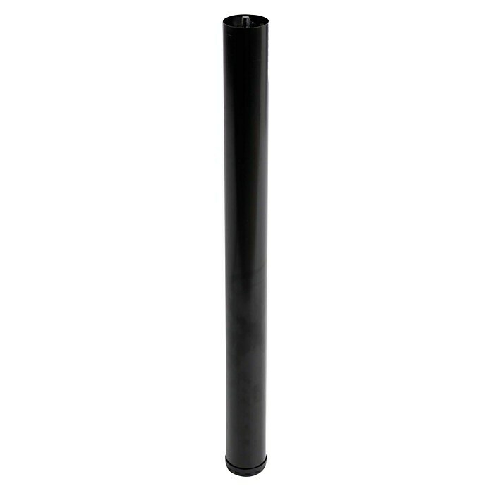 Element System Möbelfuß (Ø x L: 60 x 700 mm, Traglast: 75 kg, Farbe: Schwarz)