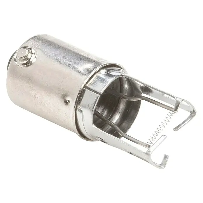Toyotomi Resistencia eléctrica de encendido - 1 ud. - Portalámparas de metal con clips de resorte para una fácil instalación, ideal para diversas aplicaciones de iluminación.