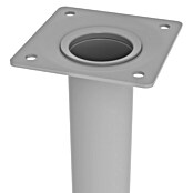 Element System Möbelfuß (Ø x L: 30 x 800 mm, Traglast: 50 kg, Weiß/Aluminium)